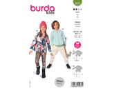 Schnittmuster burda kids - Sweater 9237